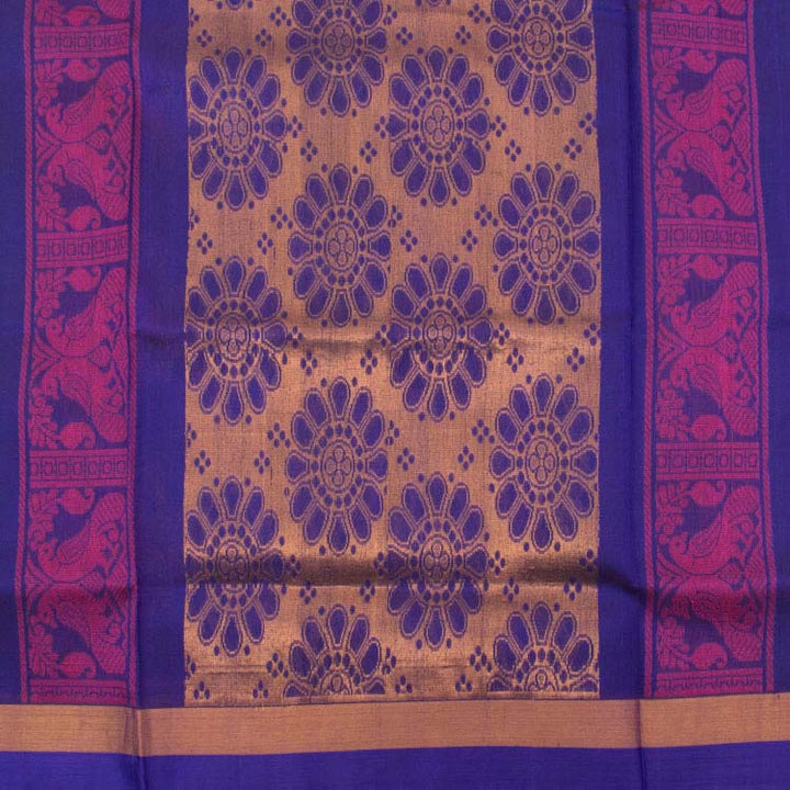 Handloom Kanchi Silk Cotton Saree 10040069