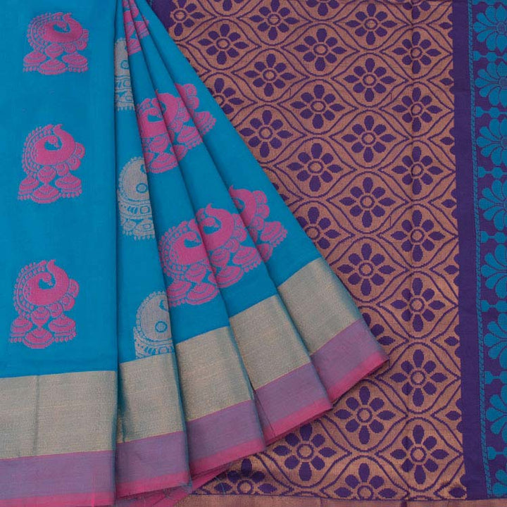 Handloom Kanchi Silk Cotton Saree 10040070