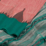 Handloom Odisha Linen Cotton Saree 10038965