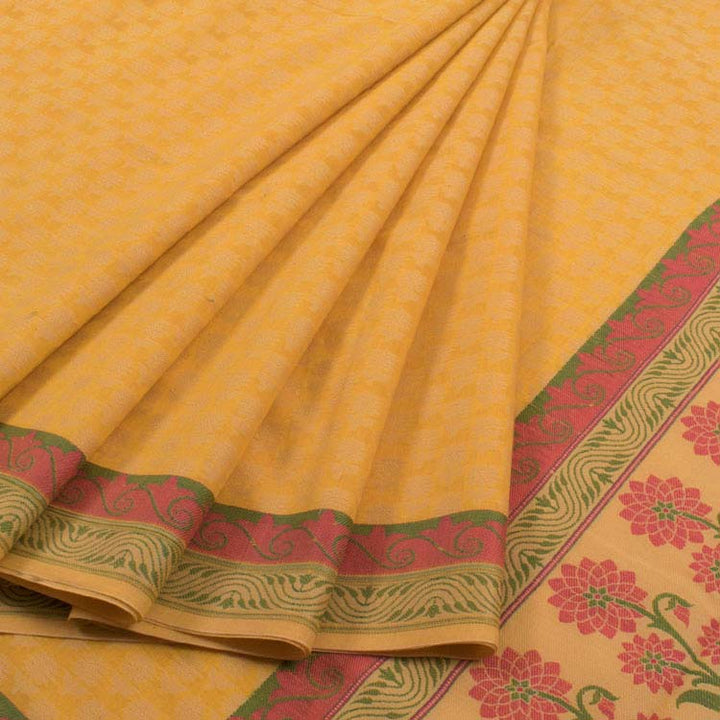 Handloom Banarasi Silk Cotton Saree 10038015