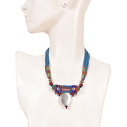 Handcrafted Ethnic Necklace 10010669