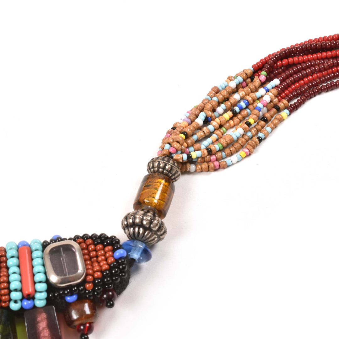 Handcrafted Ethnic Necklace 10030988