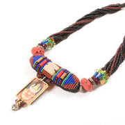 Handcrafted Ethnic Necklace 10030989