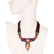 Handcrafted Ethnic Necklace 10030989