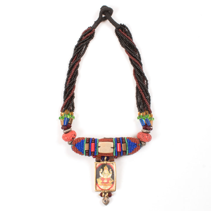 Handcrafted Ethnic Necklace 10030989
