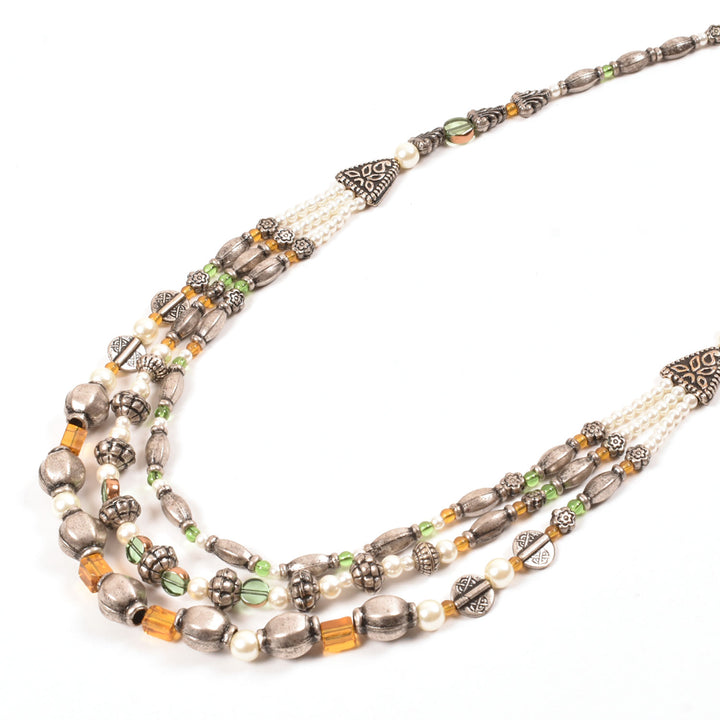 Handcrafted Ethnic Necklace 10030993