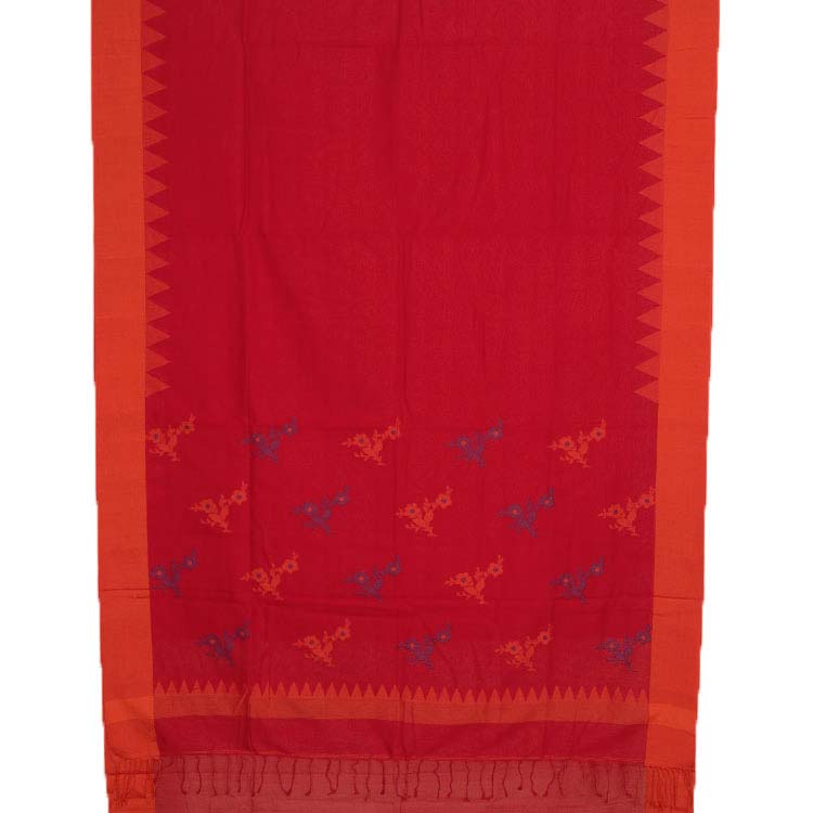 Handloom Bengal Jamdani Cotton Saree 10048136