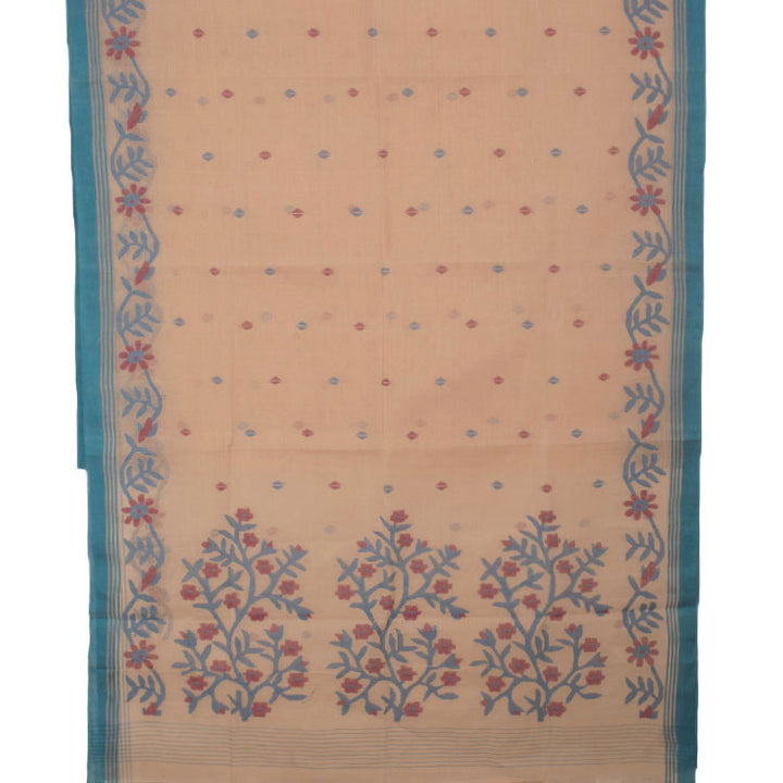 Handloom Dhakai Jamdani Cotton Saree 10053508