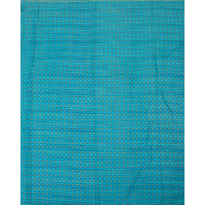 Hand Block Printed Silk Cotton Saree 10052068