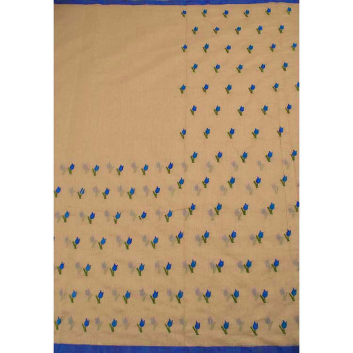 Embroidered Chanderi Silk Cotton Saree 10047166