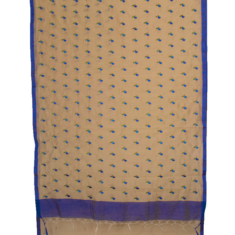 Embroidered Chanderi Silk Cotton Saree 10047166