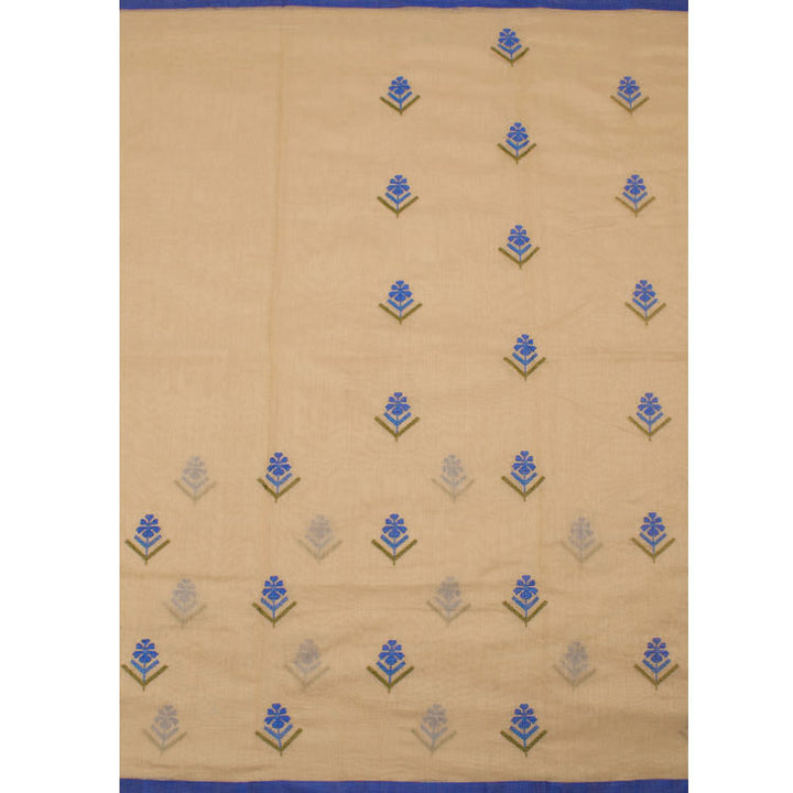 Embroidered Chanderi Silk Cotton Saree 10050331
