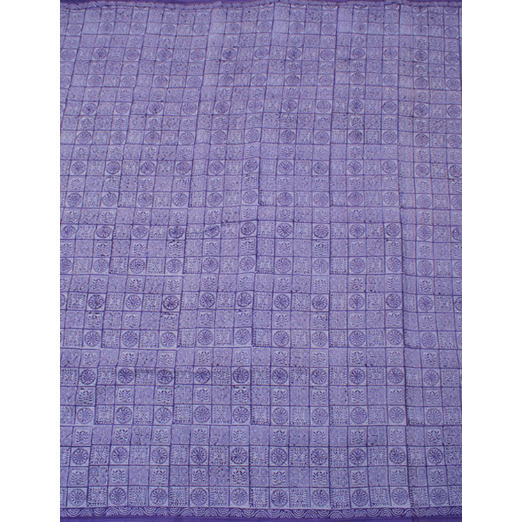 Hand Block Printed Cotton Saree 10052614