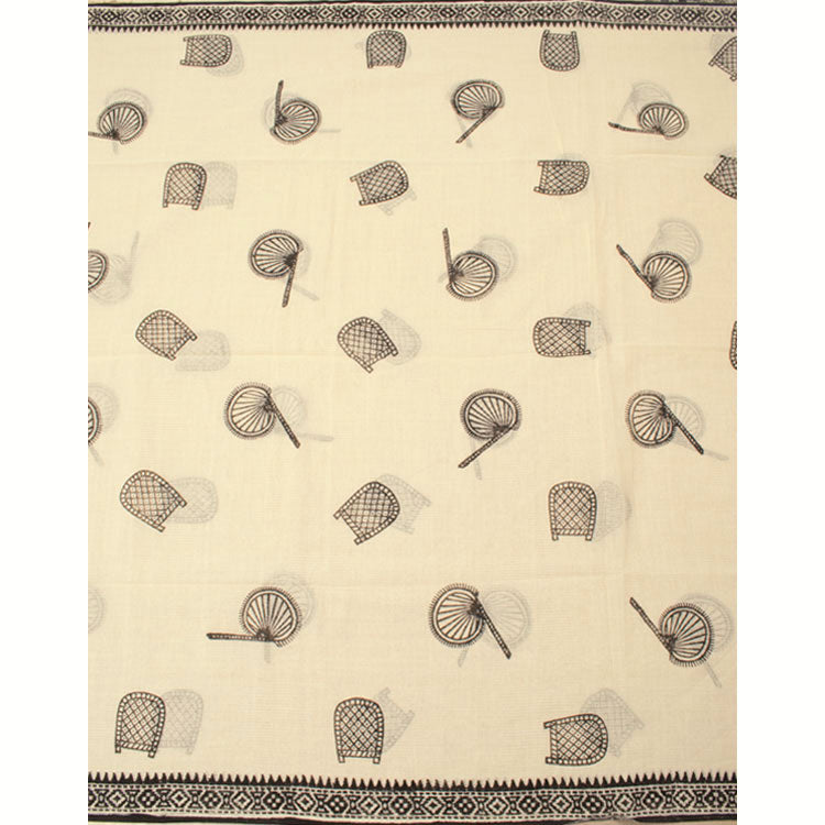 Hand Block Printed Cotton Saree 10052615