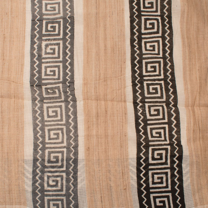 Hand Block Printed Cotton Saree 10052617