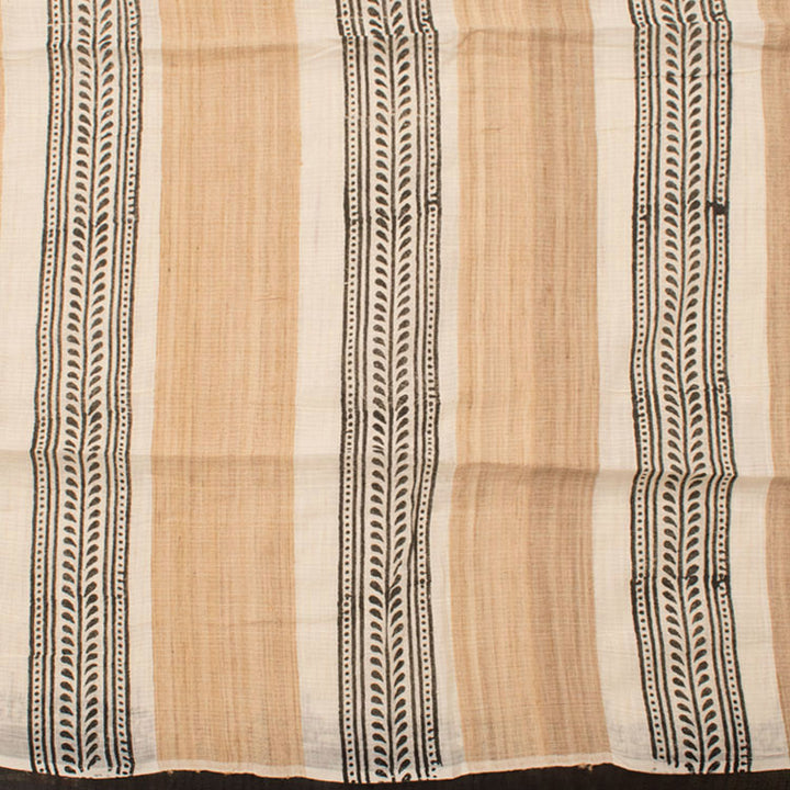 Hand Block Printed Cotton Saree 10052652