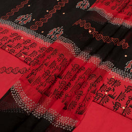 Hand Block Printed Cotton Salwar Suit Material 10048084