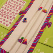 Hand Block Printed Cotton Salwar Suit Material 10048093