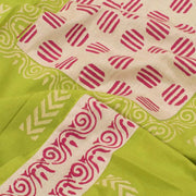 Hand Block Printed Cotton Salwar Suit Material 10048093