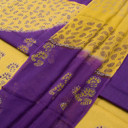 Hand Block Printed Cotton Salwar Suit Material 10052723