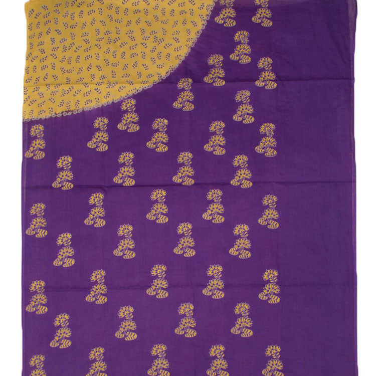 Hand Block Printed Cotton Salwar Suit Material 10052723