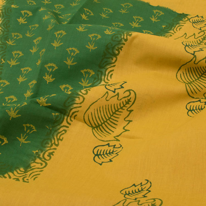 Hand Block Printed Cotton Salwar Suit Material 10052728