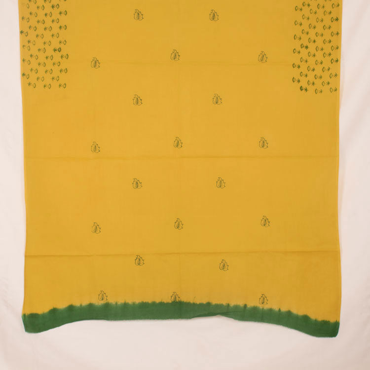 Hand Block Printed Cotton Salwar Suit Material 10052728