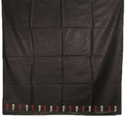 Hand Block Printed Tussar Silk Salwar Suit Material 10052735