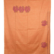 Hand Block Printed Tussar Silk Salwar Suit Material 10052738