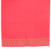 Hand Block Printed Tussar Silk Salwar Suit Material 10052744