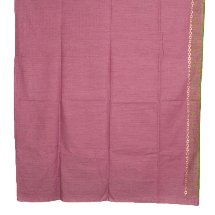 Hand Block Printed Tussar Silk Salwar Suit Material 10052746