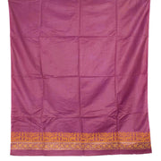 Hand Block Printed Embroidered Tussar Silk Salwar Suit Material 10052754