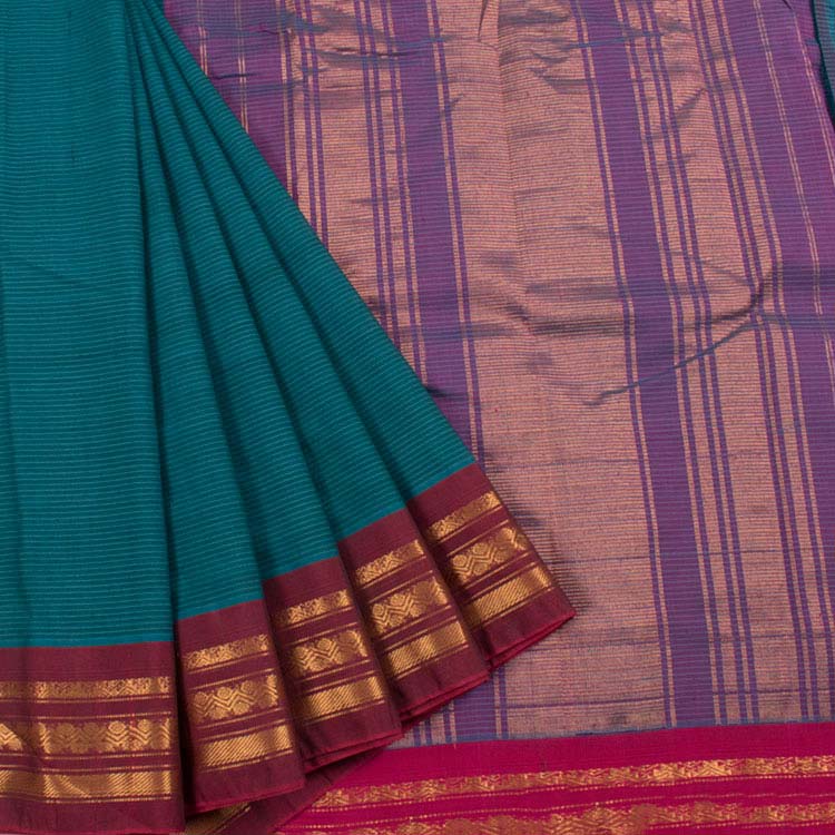 Handloom Gadwal Silk Cotton Saree 10041514
