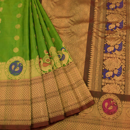 Handloom Gadwal Silk Saree 10051354