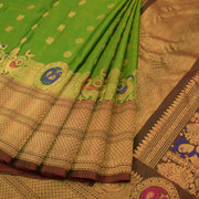 Handloom Gadwal Silk Saree 10051354