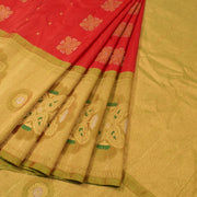 Handloom Gadwal Silk Saree 10052639