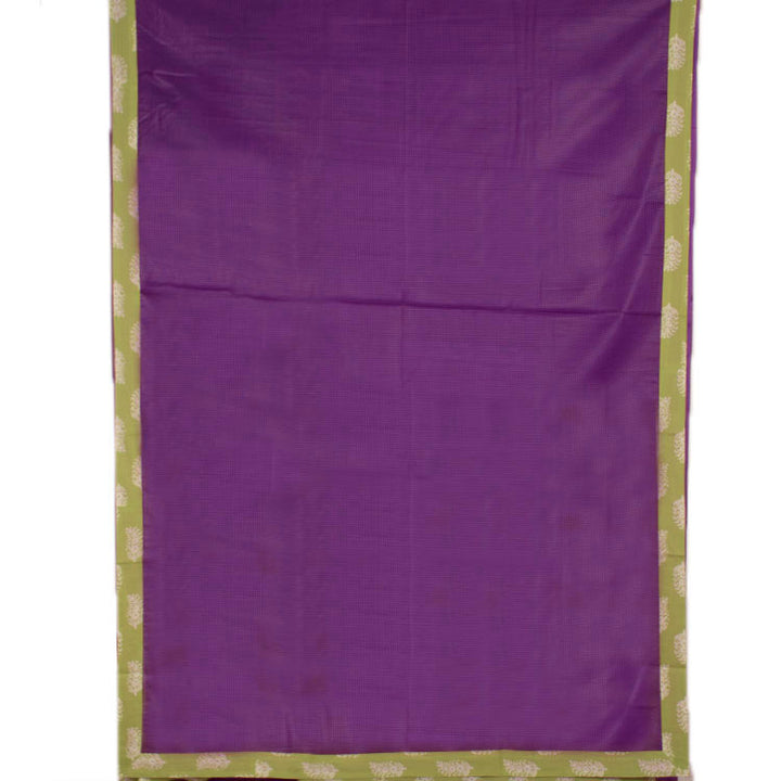Tussar Net Silk Saree with Contrast Printed Blouse 10053031