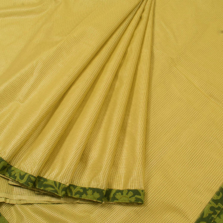 Tussar Net Silk Saree with Contrast Printed Blouse 10053035