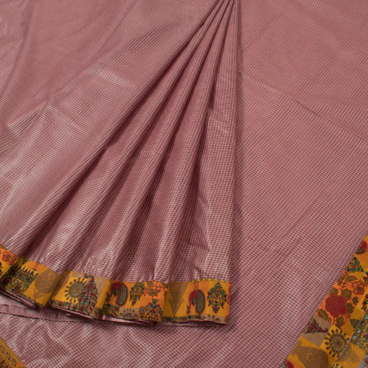 Tussar Net Silk Saree with Contrast Printed Blouse 10053044