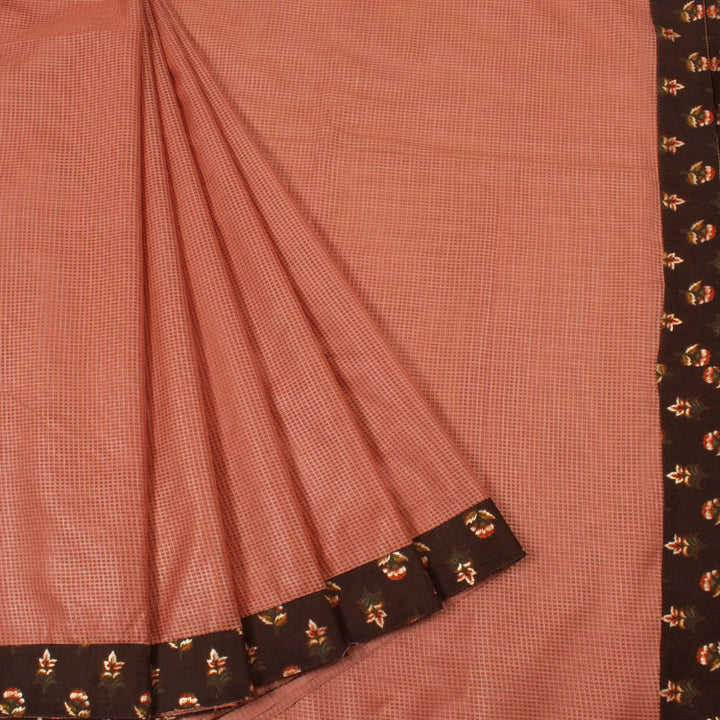 Tussar Net Silk Saree with Contrast Printed Blouse 10053045