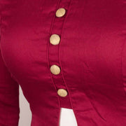 Pini Resham Dori Embroidered Silk Cotton Blouse 10048909