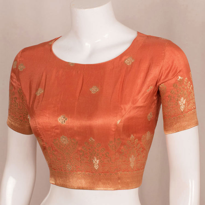 Zari Work Banarasi Silk Blouse 10050408