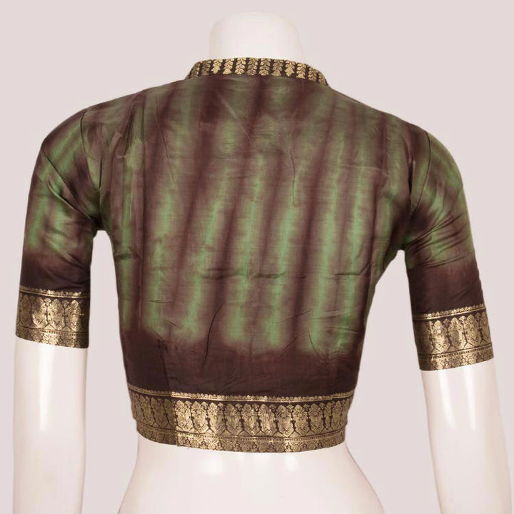 Shibori Dyed Silk Blouse 10051701