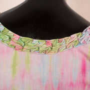 Multicolour Shibori Dyed Cotton Blouse 10052599