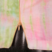 Multicolour Shibori Dyed Cotton Blouse 10052599