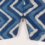 Indigo Blue Dabu Printed Cotton Blouse 10052603