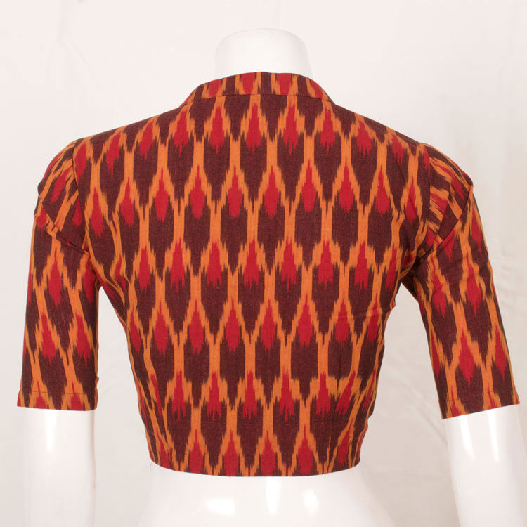 Handcrafted Ikat Cotton Blouse 10052604