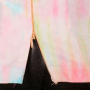 Green Shibori Dyed Cotton Blouse 10052609