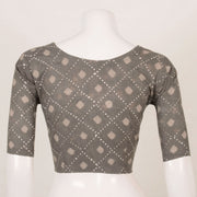 Brown Dabu Printed Cotton Blouse 10053557