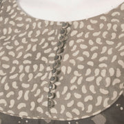 Brown Dabu Printed Cotton Blouse 10053557